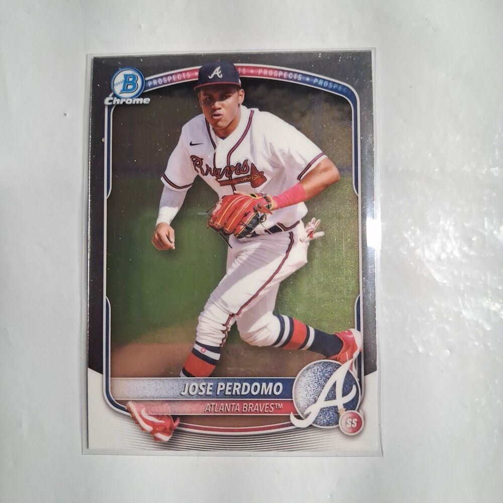 2025 Bowman - Chrome Prospects Jose Perdomo #BCP-106 (RC)